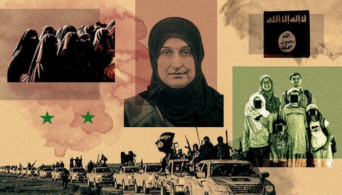 Allison Fluke-Ekren a dispensé une formation militaire à plus de 100 femmes et jeunes filles en Syrie