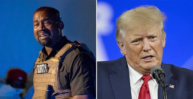 Trump qualifie Kanye West d ‘«homme gravement troublé»
