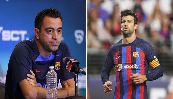 Xavi se prononce sur le départ de Pique