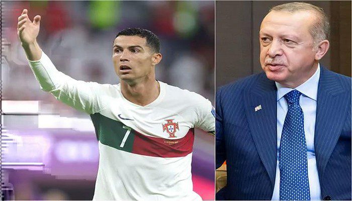 Erdogan défend Cristiano Ronaldo