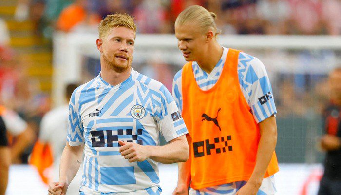 Kevin de Bruyne dit que Haaland marquera 800 buts