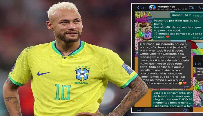 Neymar publie les messages privés de ses coéquipiers brésiliens sans autorisation