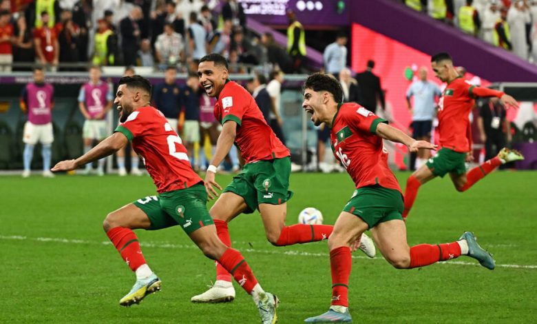 World Cup Morocco v Spain