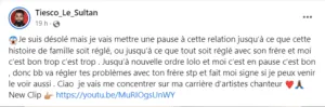 Fin de la relation entre Tiesco le Sultan et Lolo Beauté: ce qu'il s'est passé...