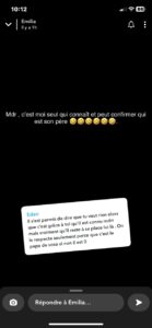 Francis M'vemba ne serait-il pas le père de Sophie ? Coco Emilia sème le doute