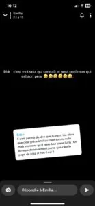 Francis M'vemba ne serait-il pas le père de Sophie ? Coco Emilia sème le doute