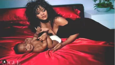 Tournage de Rihanna pour Vogue