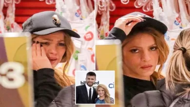 Shakira en train de pleurer à Newyork
