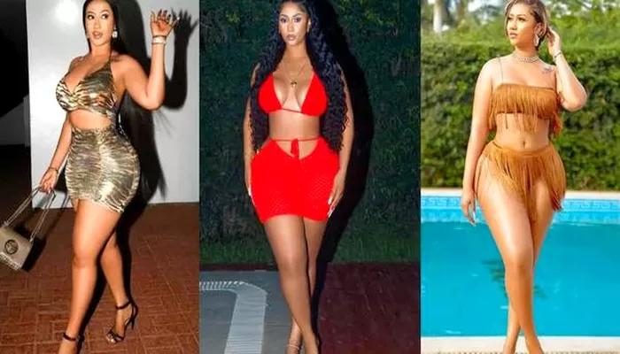 L’influenceuse ghanéenne des médias sociaux Mona Faiz Montrage