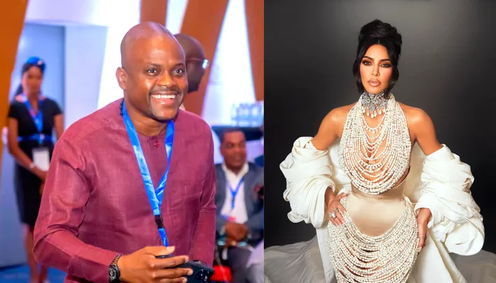 La rencontre de Fabrice Sawegnon avec KIm Kardashian