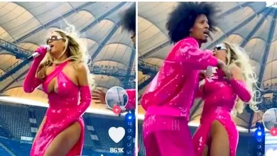 Un danseur sauve Beyonce après qu’un sein soit sorti au milieu d’un concert