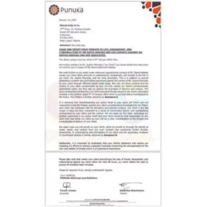 Davido : après Tiwa, sa baby mama l’accuse également de menaces de mort