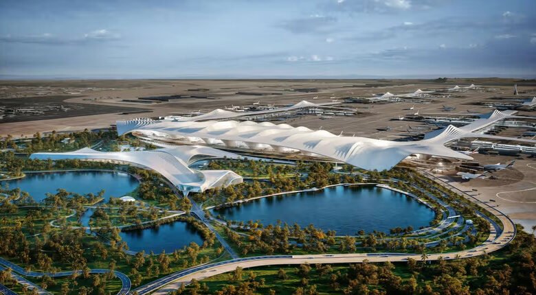 Dubaï-construit-le-plus-grand-aeroport-du-monde