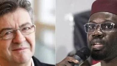Ousmane Sonko et Jean Luc Melenchon