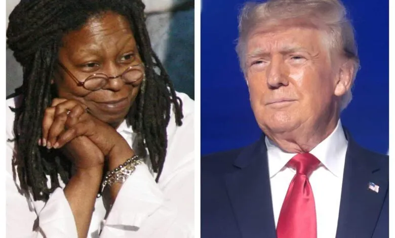 Whoopi Goldberg et Donald Trump