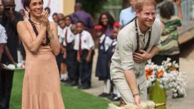 le Prince Harry et Meghan Markle au Nigeria