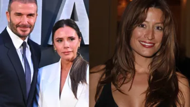 Beckham et Rebecca Loos