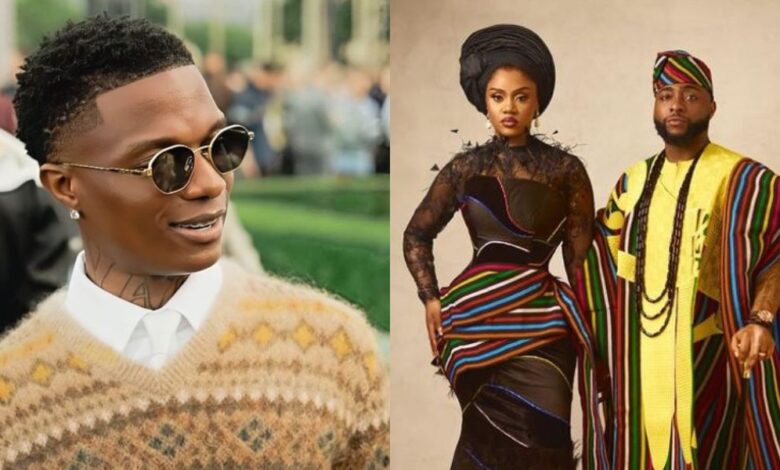 Wizkid réagit au mariage de Davido avec Chioma