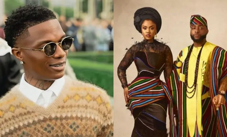 Wizkid réagit au mariage de Davido avec Chioma