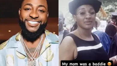 Davido et sa mere