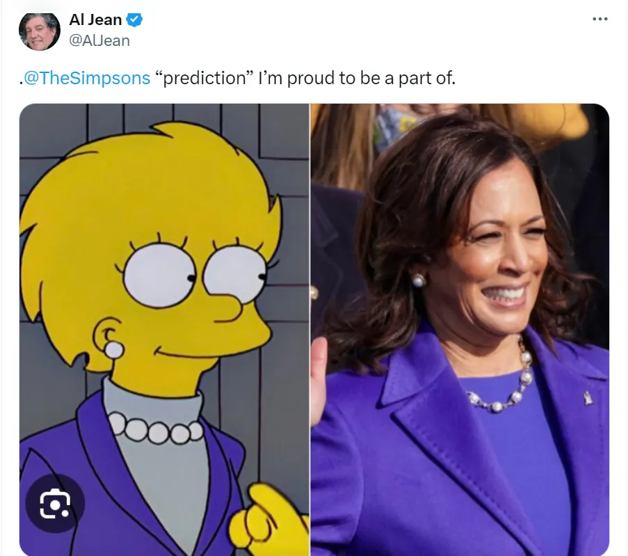 Kamala Harris: “les Simpsons” aurait prédit sa candidature présidentielle