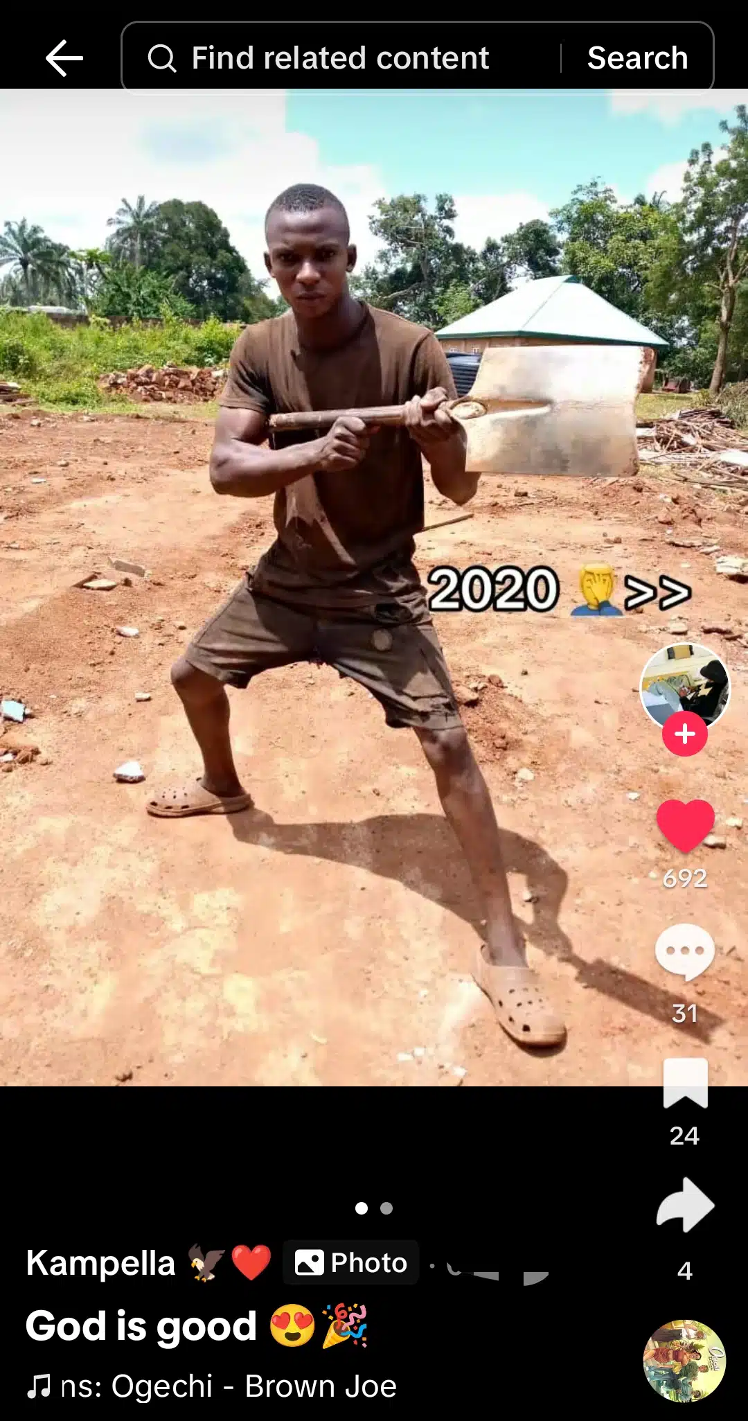 “De maçon à millionnaire “, Un Nigérian partage des photos inspirantes