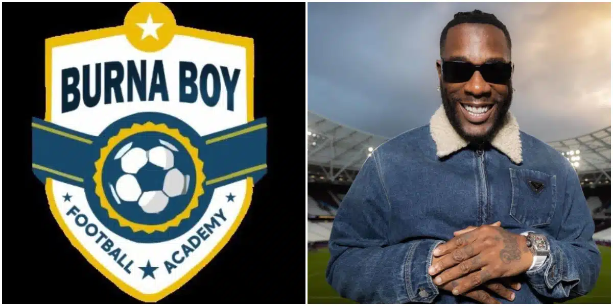 Burna Boy ouvre une académie de football : vidéo