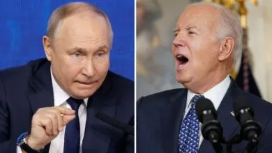 Vladimir Poutine et Joe Biden