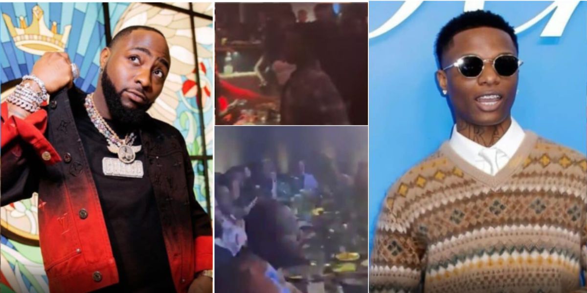 Wizkid et Davido se snobent dans une boîte de nuit de Londres-Vidéo