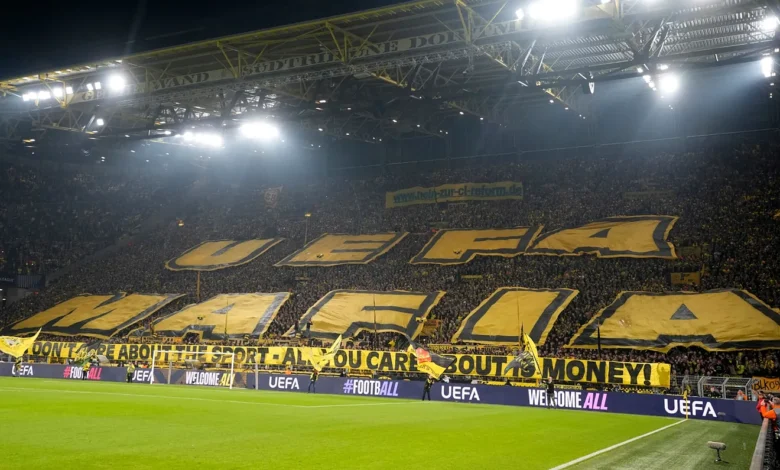 les supporters de Dortmund s’en prennent à l’UEFA