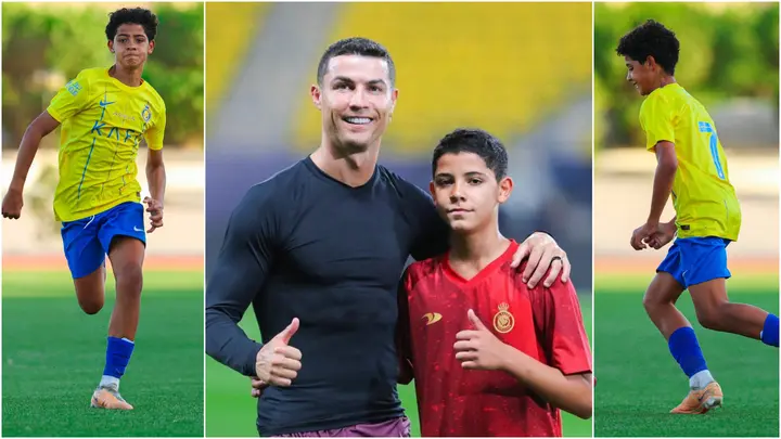 Cristiana Ronaldo va jouer avec son fils