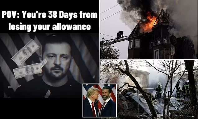 « Tu es à 38 jours de perdre ton argent de poche »: Le fils du président Trump se moque de Zelensky