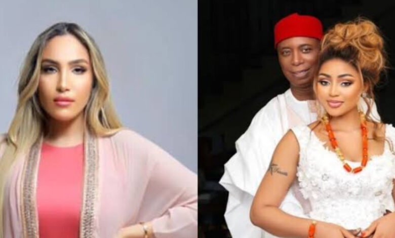 Regina Daniels et sa coepouse Laila
