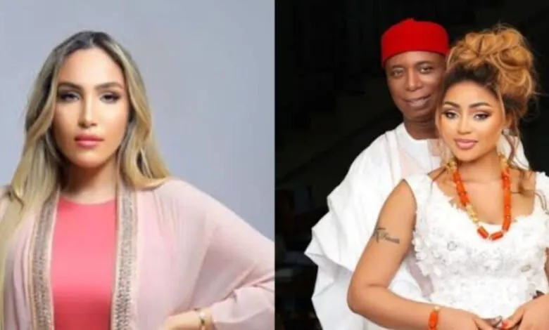 Regina Daniels et sa coepouse Laila