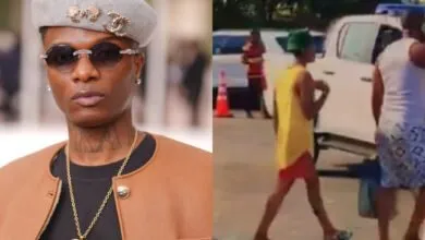 Wizkid pris dans une altercation avec un passant