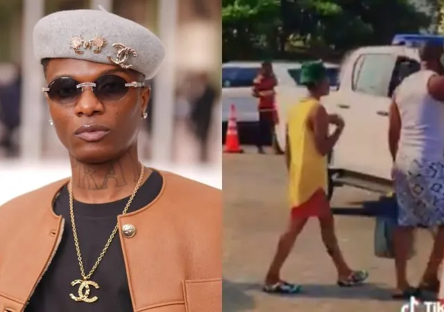Wizkid pris dans une altercation avec un passant