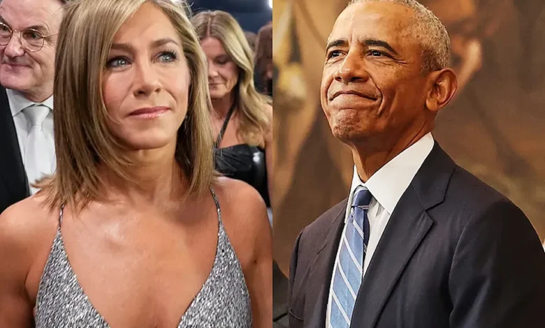 la fuite d’un message confirmant les rumeurs de relation entre Obama et Jennifer Aniston
