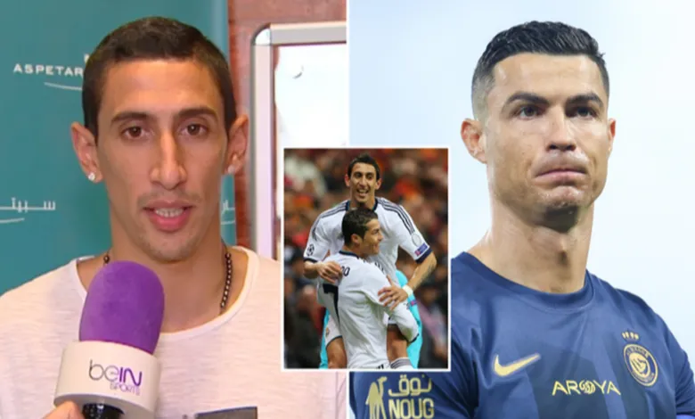 Di Maria répond à Cristiano et lui montre pourquoi il n’est pas le meilleur joueur du monde
