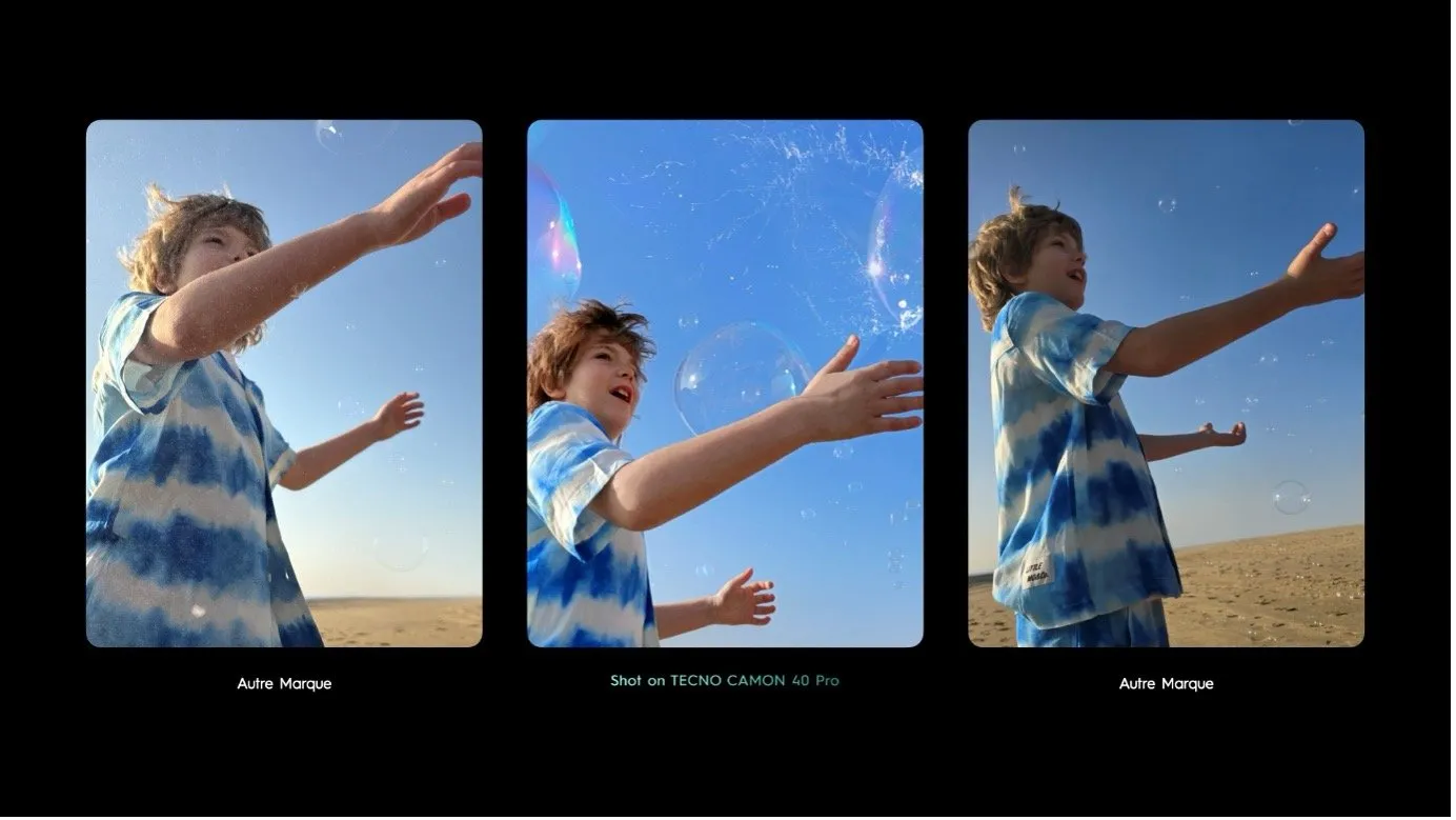 FlashSnap avec TECNO CAMON 40 : Snap parfait à chaque seconde !
