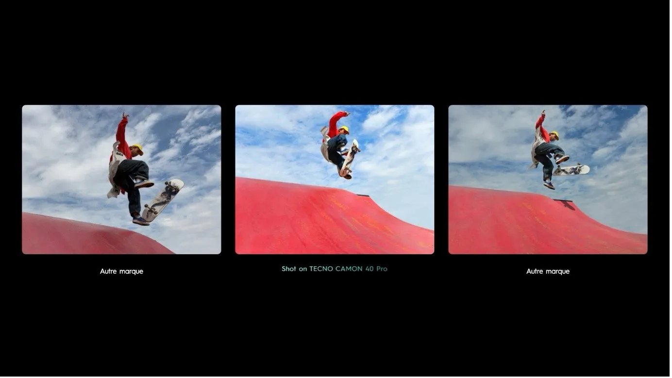 FlashSnap avec TECNO CAMON 40 : Snap parfait à chaque seconde !