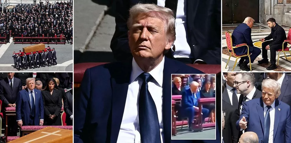 Donald Trump critiqué pour son acte « irrespectueux » aux funérailles du pape