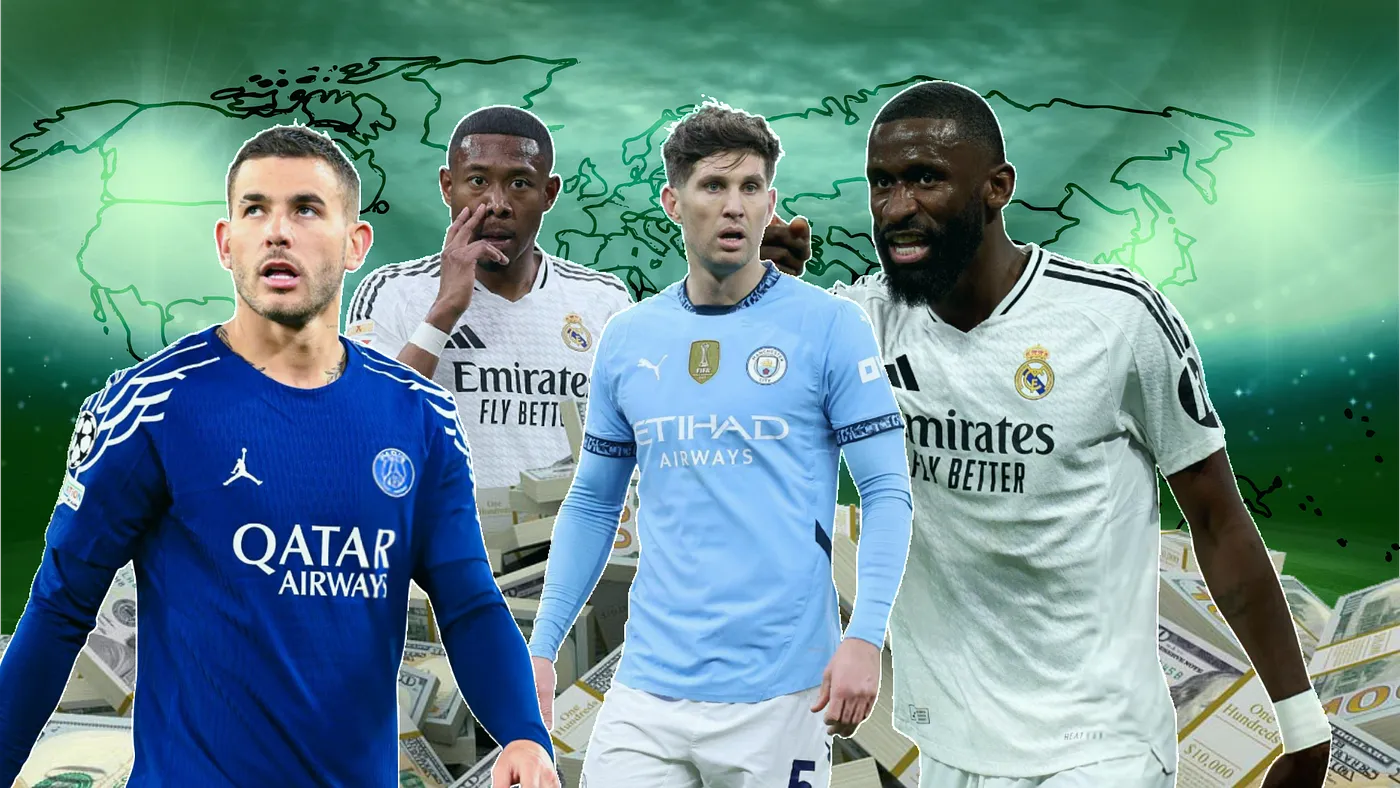 Football : Découvrez le top 10 des défenseurs les mieux payés