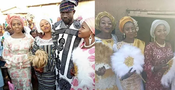 Un homme épouse 3 femmes le même jour au Ghana