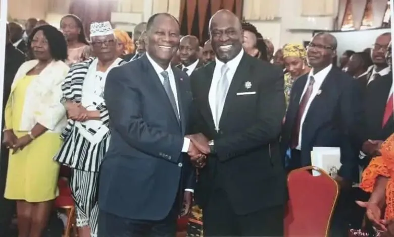 ouattara et Meambly
