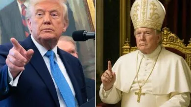 Donald Trump répond à la controverse autour de sa photo IA à l’effigie du pape