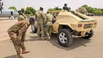Niger et son premier vehicule militaire local