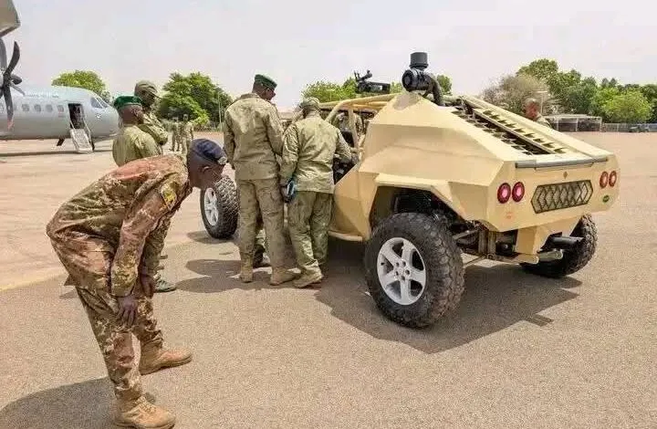Niger et son premier vehicule militaire local