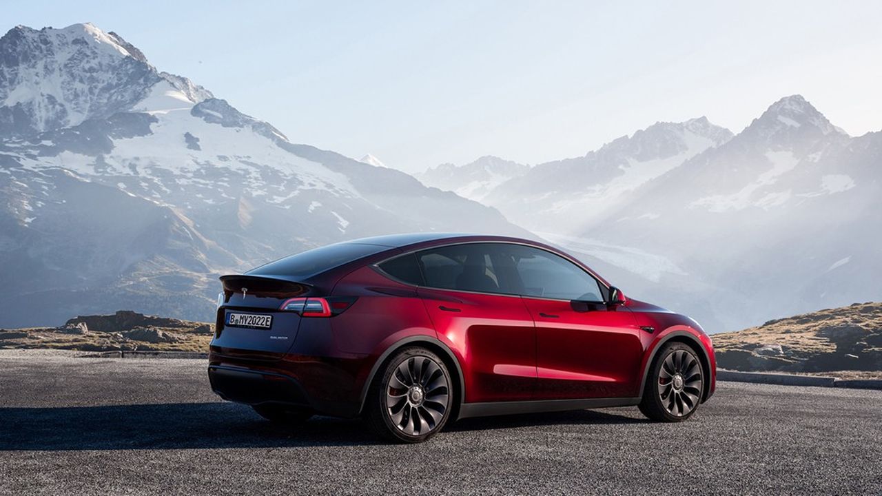 Une Tesla Model Y livrée… sans humain à bord