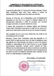 Suic!de en détention d’Alino Faso : une fin tragique pour l’activiste burkinabé