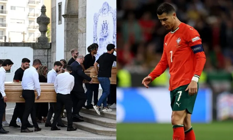 L’incroyable raison pour laquelle Cristiano était absent aux funérailles de Diogo Jota